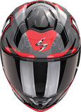 Full-Face Motorcycle Helmet Scorpion Exo Exo-530 Air Polycarbonate Grey Black Red Rok Size S
