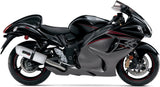 Escape Doble Con Homologación Acústica Albus Ceramic Aluminio Blanco - Gpr Compatible Con Suzuki Hayabusa 1300 (2007-2016)