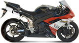 Escape Doble Con Homologación Acústica Albus Ceramic Aluminio Blanco - Gpr Compatible Con Yamaha Yzf 1000 R1 (2007-2008)