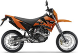 Escape Doble Con Homologación Acústica Furore Aluminio Negro - Gpr Compatible Con Ktm 660 Smc (2005-2006)
