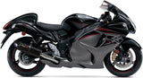 Escape Doble Con Homologación Acústica Furore Aluminio Negro - Gpr Compatible Con Suzuki Hayabusa 1300 (2007-2016)