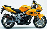 Escape Doble Con Homologación Acústica Furore Aluminio Negro - Gpr Compatible Con Suzuki Tl 1000 S (1998-2003)