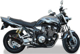 Escape Doble Con Homologación Acústica Furore Aluminio Negro - Gpr Compatible Con Yamaha Xjr 1300 (1999-2006)