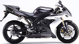 Escape Doble Con Homologación Acústica Furore Aluminio Negro - Gpr Compatible Con Yamaha Yzf 1000 R1 (2004-2006)