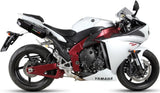 Escape Doble Con Homologación Acústica Furore Aluminio Negro - Gpr Compatible Con Yamaha Yzf 1000 R1 (2009-2014)