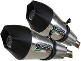 Escape Doble Con Homologación Acústica Gp Evo4 Titano - Gpr Compatible Con Bmw K 1600 Gt (2017-2021)