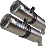 Dual Exhaust System With Sound Certification M3 Stainless Steel - Gpr Compatible With Moto Morini Corsaro 1200 (2005-2011)