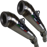 Dual Exhaust System With Sound Certification Powercone Evo Stainless Steel - Gpr Compatible With Suzuki Gsx-R 1000 K9 (2009-2011)