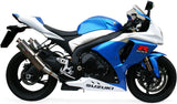 Escape Doble Con Homologación Acústica Trioval Acero - Gpr Compatible Con Suzuki Gsx-R 1000 K9 (2009-2011)