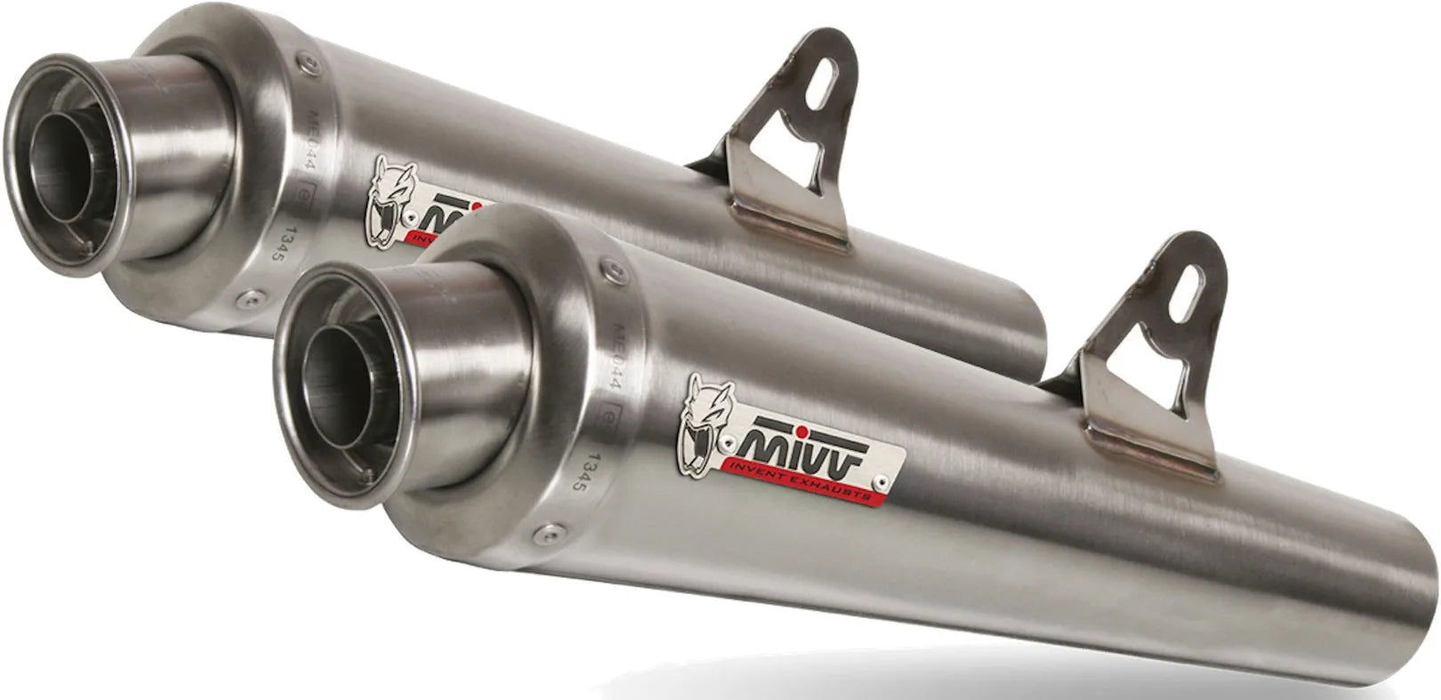 Escape Doble Sin Catalizador Con Homologación Acústica X-Cone Acero - Mivv Compatible Con Suzuki Gsr 600 (2006-2010)