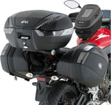 Monolock Simply Iv Black Tech Top Case - 45 Lt Simply Iv Technopolymer - Givi Compatible With Yamaha Mt-07 (2014-2017)