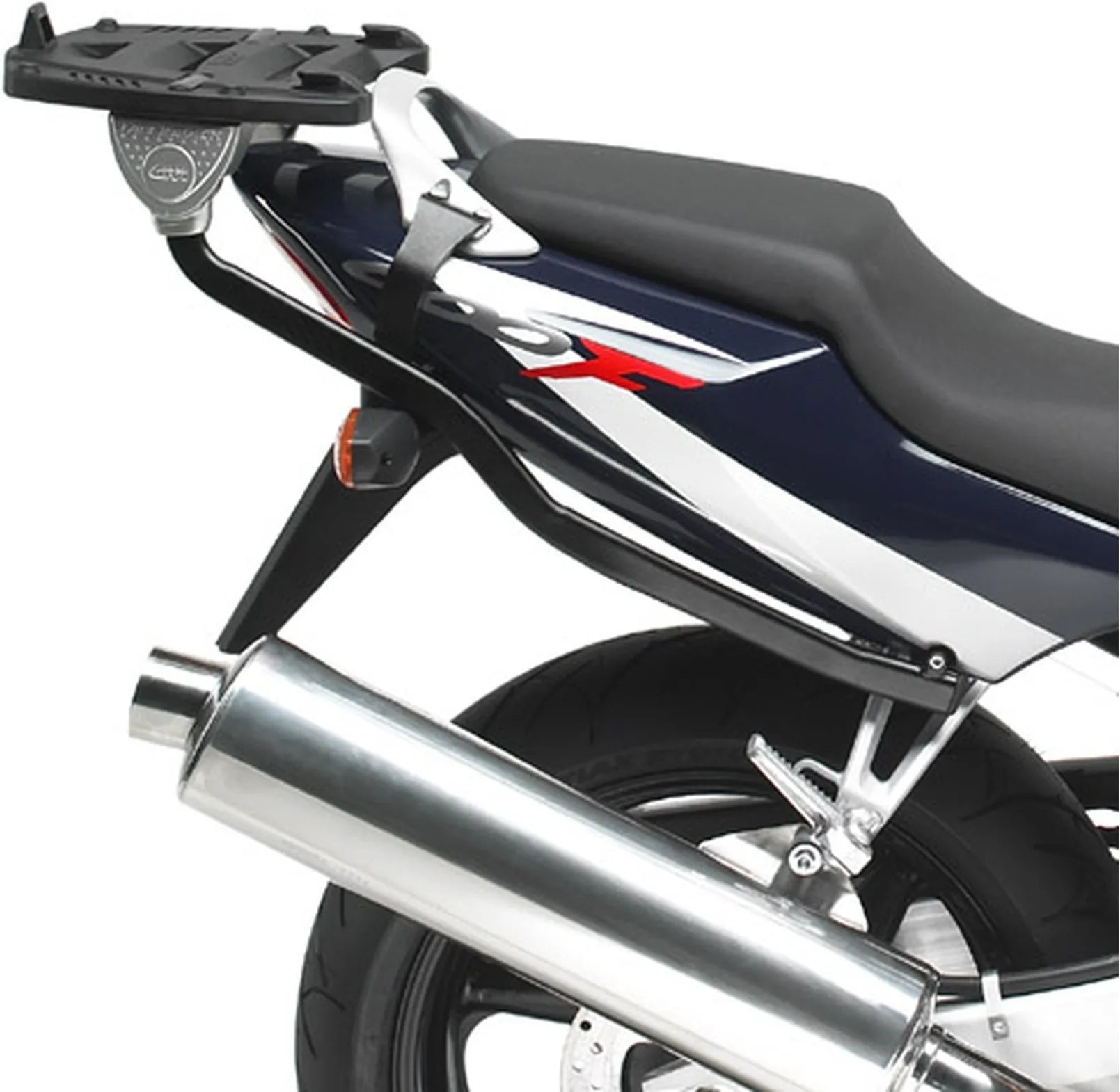 Baúl Monolock Negro Tech 30 Lt C30Nt Plastico - Givi Compatible Con Honda Cbr 600 F (1999-2009)