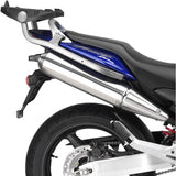 Monokey Trekker Black Aluminium Top Case - 46 Lt Trekker Aluminium - Givi Compatible With Honda Cb 900 Hornet (2002-2007)