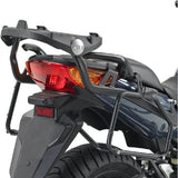 Baúl Monolock Vision Negro Tech 34 Lt Vision Plastico - Givi Compatible Con Honda Cbf 500 (2004-2012)