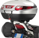 Monolock Blade Black Top Case - 37 Lt Blade Technopolymer - Givi Compatible With Honda Cb 1300 S (2010-2015)