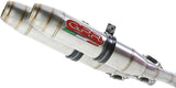 Tubo De Escape Con Homologación Acústica Deeptone Cafe Racer Acero - Gpr Compatible Con Honda Vtr 250 (1988-1990)