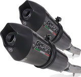 Escape Doble Con Homologación Acústica Gp Evo4 Carbon Look - Gpr Compatible Con Bmw K 1600 Gtl (2021-2024)