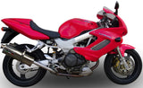 Escape Doble Con Homologación Acústica Trioval Acero - Gpr Compatible Con Honda Vtr 1000 Sp-2 Rc51 (2002-2006)