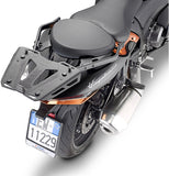 Monokey Trekker Lite Black Top Case - 52 Lt Trekker Lite Technopolymer - Givi Compatible With Suzuki 1300 Hayabusa (2021-2024)