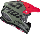 Off-Road Motorcycle Helmet Scorpion Exo Vx-22 Air Ultra Tct Matt Green Black Red Updown Size Xs