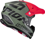 Casco Off-Road Para Moto Scorpion Exo Vx-22 Air Ultra Tct Verde Mate Negro Rojo Updown Talla Xs