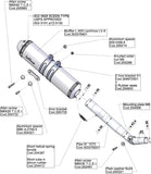 Tubo De Escape Con Homologación Acústica Lv-X Aluminio Fondo Acero - Leovince Compatible Con Suzuki Dr 650 Se (1996-2015)