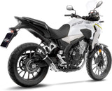 Tubo De Escape Sin Homologación Acústica Gp Corsa Carbono - Leovince Compatible Con Honda Cbr 500 R (2019-2023)
