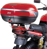 Monolock Riviera Black Top Case - 46 Lt Riviera Technopolymer - Givi Compatible With Yamaha Xjr 1200 (1995-1998)