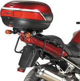 Monokey Arena Black Top Case - 45 Lt Arena Technopolymer - Givi Compatible With Yamaha Fzs 1000 Fazer (2003-2005)