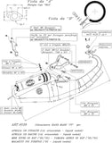 Sistema De Escape Completo Con Catalizador Y Homologación Acústica Hand Made Tt Aluminio - Leovince Compatible Con Yamaha Aerox 50 Kat (2000-2001)