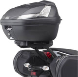 Monolock Black Top Case - 30 Lt Technopolymer - Givi Compatible With Kawasaki Er-6 N (2012-2016)