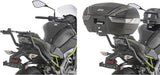 Monolock Alpina Aluminium Top Case - 44 Lt Alpina Aluminium - Givi Compatible With Kawasaki Z 900 (2020-2024)