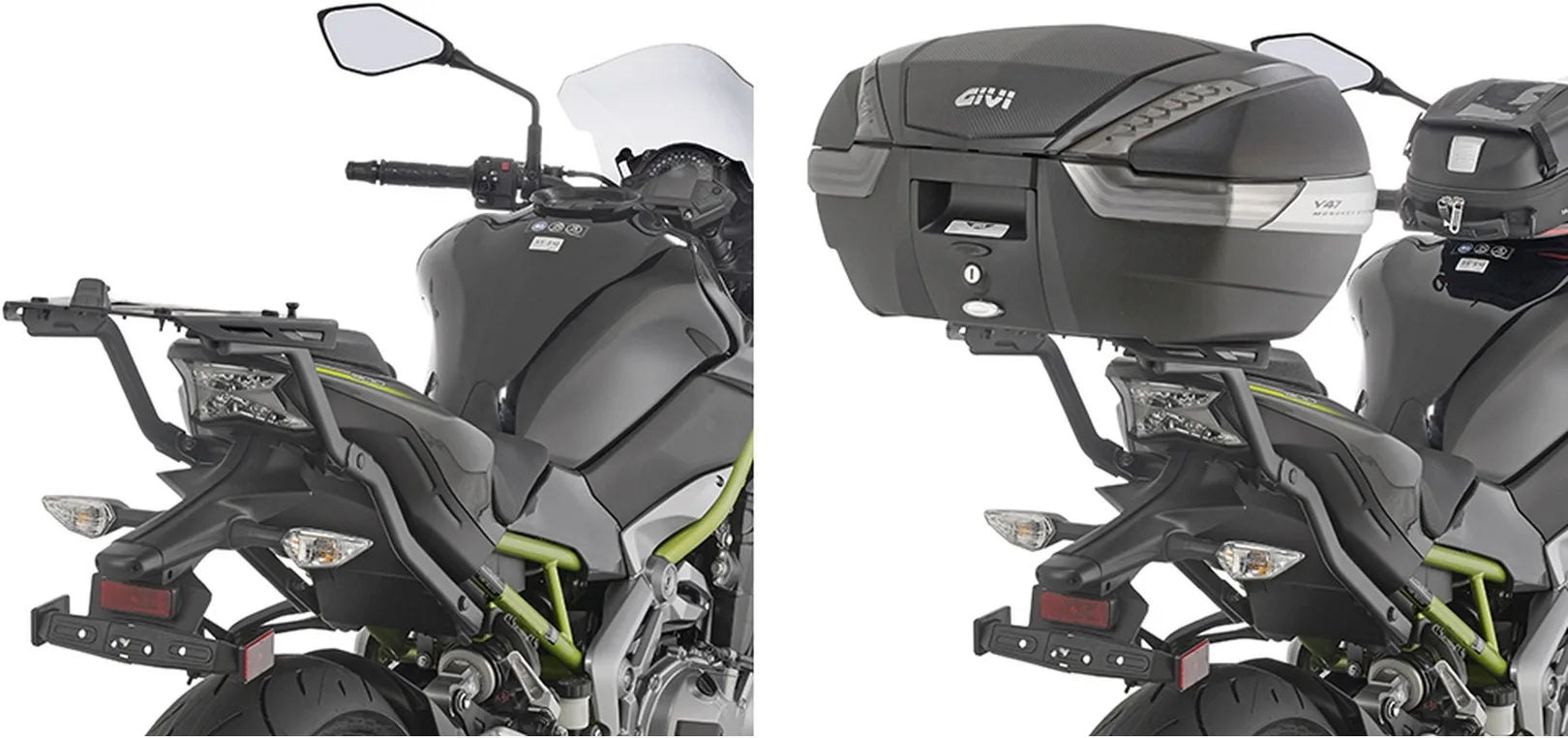 Baúl Monokey Trekker Outback Evo Smart Aluminio 42 Lt Trekker Outback Evo Smart Aluminio - Givi Compatible Con Kawasaki Z 900 (2020-2024)