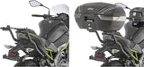 Baúl Monokey Trekker Outback Evo Smart Aluminio Anodizado 42 Lt Trekker Outback Evo Smart Aluminio Anodizado - Givi Compatible Con Kawasaki Z 900 (2017-2019)