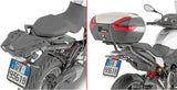 Baúl Monolock Blade Negro Tech 47 Lt Blade Plastico - Givi Compatible Con Bmw F 900 R (2020-2024)