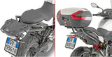 Monokey Trekker Lite Black Top Case - 52 Lt Trekker Lite Technopolymer - Givi Compatible With Bmw F 900 R (2020-2024)