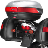 Monolock Black Tech Top Case - 30 Lt Technopolymer - Givi Compatible With Suzuki Gsf 1200 Bandit - S (2000-2005)
