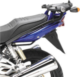 Monokey Trekker Black Aluminium Top Case - 52 Lt Trekker Aluminium - Givi Compatible With Suzuki Gsx 1400 (2002-2009)