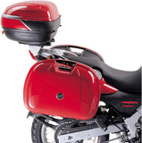 Monolock Riviera Triple Black Top Case - 46 Lt Riviera Technopolymer - Givi Compatible With Bmw F 650 Gs Dakar (2000-2003)