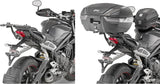 Baúl Monokey Negro 40 Lt Plastico - Givi Compatible Con Triumph Street Triple 765 (2017-2019)