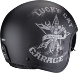 Urban Motorcycle Helmet Scorpion Exo Belfast Evo Ultra Tct Matt Black Silver Hangar Size Xs