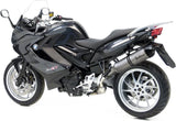 Tubo De Escape Sin Homologación Acústica Lv One Evo Acero Fondo Carbono - Leovince Compatible Con Bmw F 800 R (2009-2016)