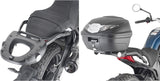 Monolock Black Tech Top Case - 30 Lt Technopolymer - Givi Compatible With Cfmoto 700 Cl-X (2021-2024)