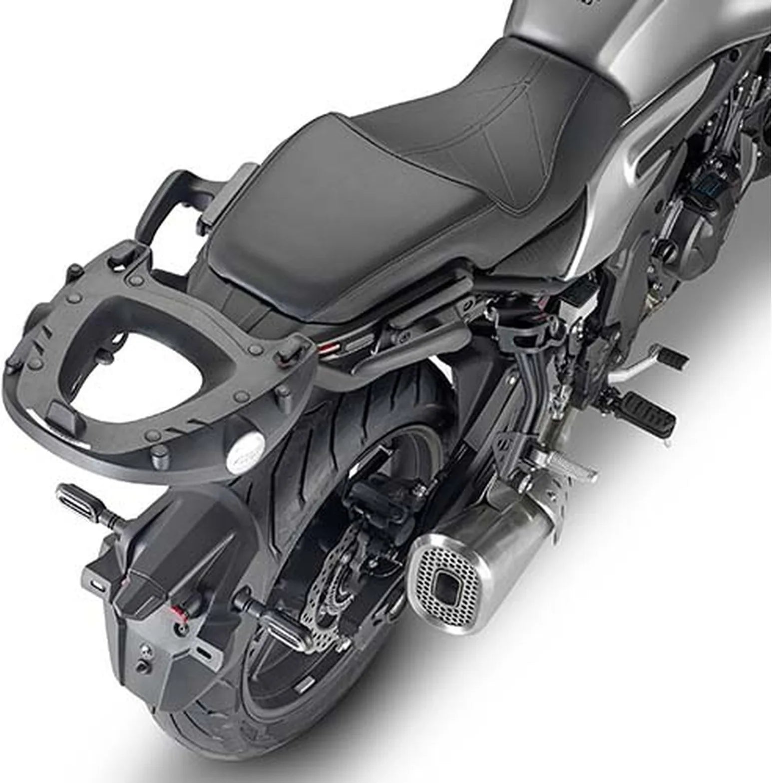 Baúl Monokey Aluminio 47 Lt Plastico - Givi Compatible Con Voge Trofeo 500 Ac (2022-2024)