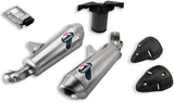 Dual Exhaust System With Sound Certification Titanium - Termignoni Compatible With Ducati Monster 696