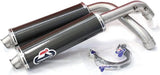 Escape Doble Sin Homologación Acústica Carbono - Termignoni Compatible Con Ducati 748