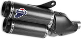 Tubo De Escape Con Homologación Acústica Carbono - Termignoni Compatible Con Ducati Monster 821