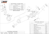 Non-Catalytic Exhaust Tip With Sound Certification Gp Carbon - Mivv Compatible With Aprilia Rsv4 (2009-2016)
