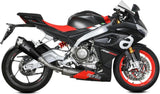 Sistema De Escape Completo Con Catalizador Y Homologación Acústica Delta Race Carbono Carbono - Mivv Compatible Con Aprilia Rs 660 (2020-2024)