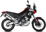 Tubo De Escape Con Homologación Acústica Dakar Acero - Mivv Compatible Con Aprilia Tuareg 660 (2022-2024)